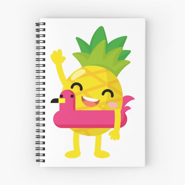 Item preview, Summer Pineapple swim beach colorful rubber rings designed and sold by NoeySmiley55.