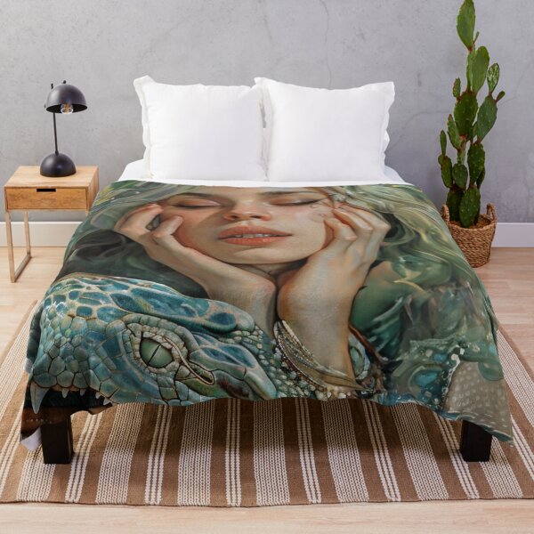 Item preview, Emerald Reverie: A Fusion of Flora and Fauna designed and sold by oanaunciuleanu.