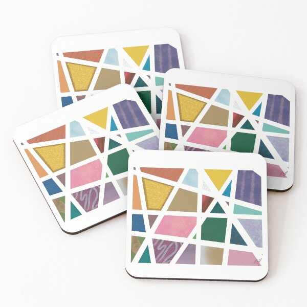 Item preview, Sharp Colorful Shapes  designed and sold by CreativeKMoods.