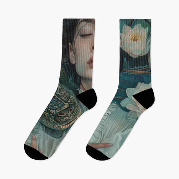 Item preview, Emerald Reverie: A Fusion of Flora and Fauna designed and sold by oanaunciuleanu.