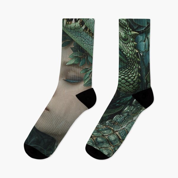 Item preview, Emerald Reverie: A Fusion of Flora and Fauna designed and sold by oanaunciuleanu.
