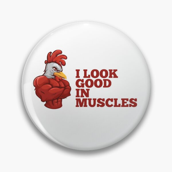 Item preview, I Look Good In Muscles designed and sold by blindarrow.