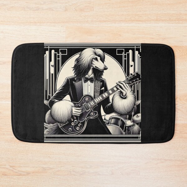 Item preview, Putting o the Ritz, Afghan hound, jazz musician designed and sold by Faerieglen.