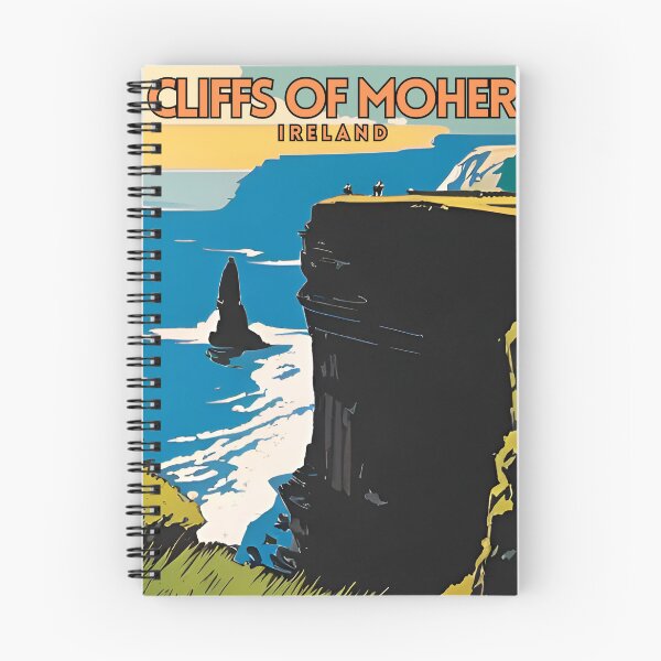 Item preview, Cliffs of Moher Vintage designed and sold by ZionPosteria.