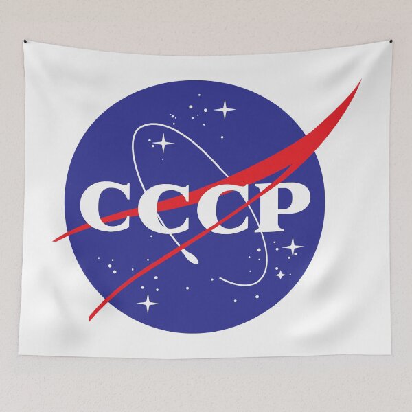 Item preview, CCCP NASA Logo designed and sold by AgentFox.