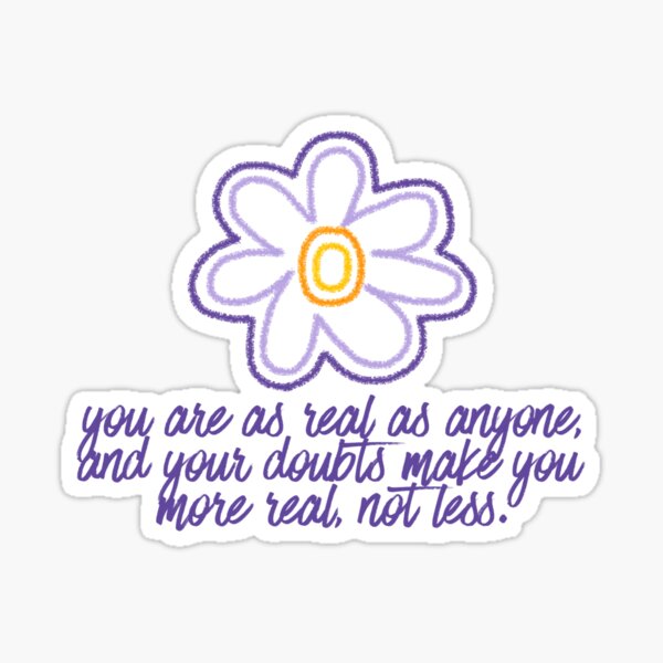 Item preview, turtles all the way down | your doubts make you more real, not less. designed and sold by estheticalrh.