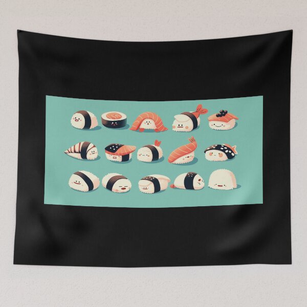Item preview, Delightful Sushi Friends II designed and sold by DinoPals.