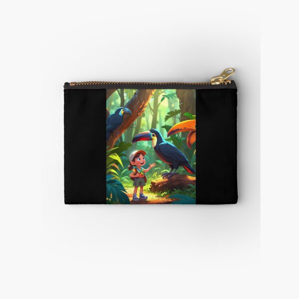 Item preview, Child and Toucan Amazon forest Brazil designed and sold by Astralia.