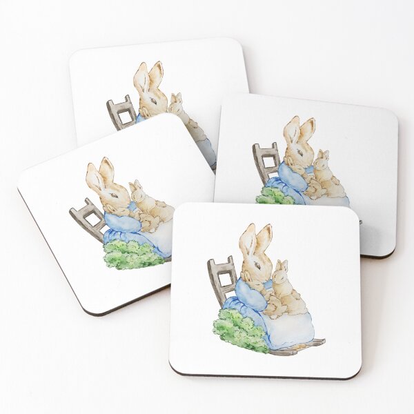 Item preview, Rabbits mom with cute little bunny designed and sold by SvetlanaArt.