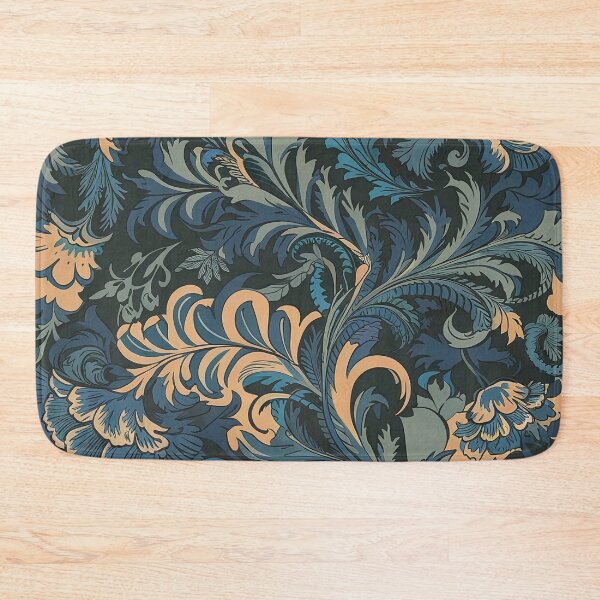 Item preview, William Morris, DarkBlue and LightBlue designed and sold by decorwonders.