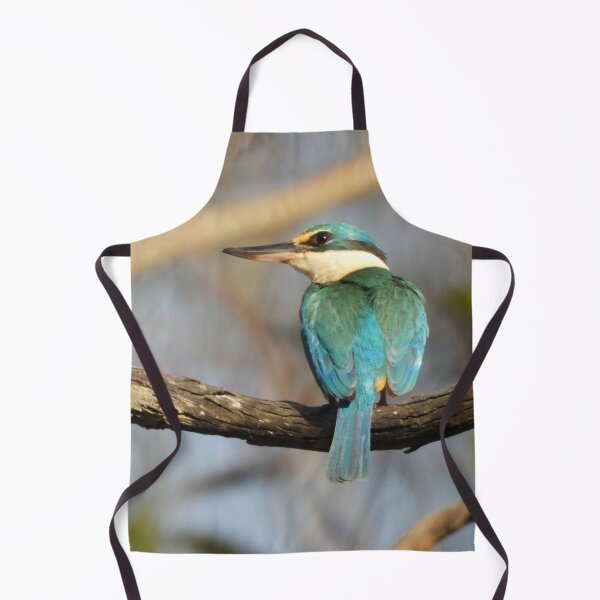 Item preview, Sacred Kingfisher on a limb designed and sold by Jenny  Dyer.