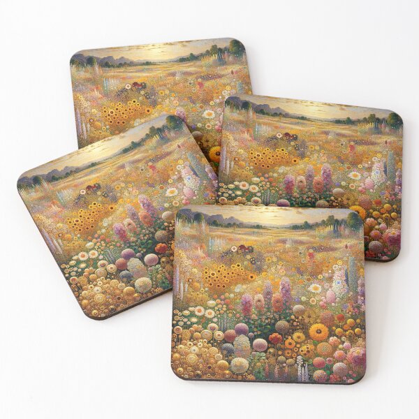 Item preview, Flower Garden - Gustav Klimt designed and sold by maniacfitness.
