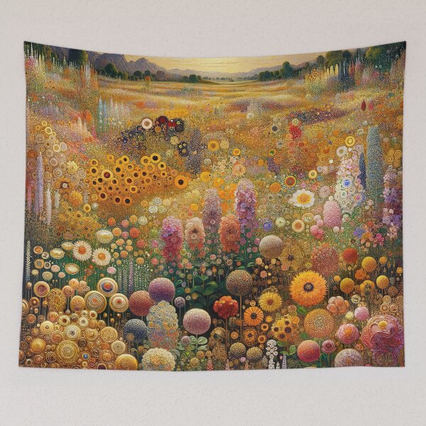 Item preview, Flower Garden - Gustav Klimt designed and sold by maniacfitness.