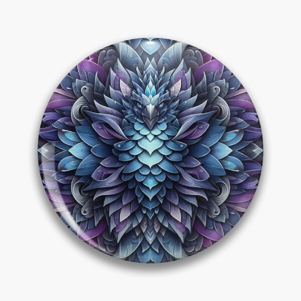 Item preview, Formidable Bird Fantasy Pattern - Whimsical Art Print designed and sold by lloreleya.