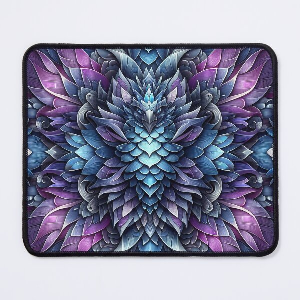 Item preview, Formidable Bird Fantasy Pattern - Whimsical Art Print designed and sold by lloreleya.