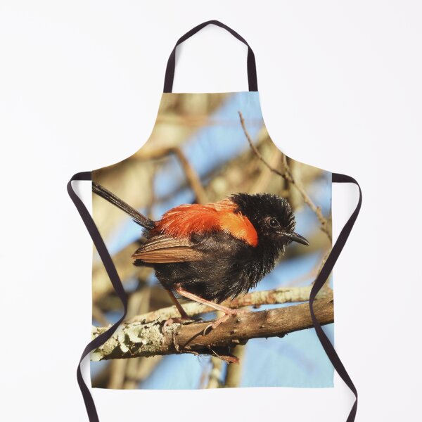 Item preview, Red-backed Fairy Wren after the rain designed and sold by Jenny Dyer.