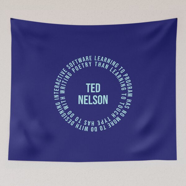 Item preview, Learning to program, quote Ted Nelson, color art designed and sold by artdragongift 15.
