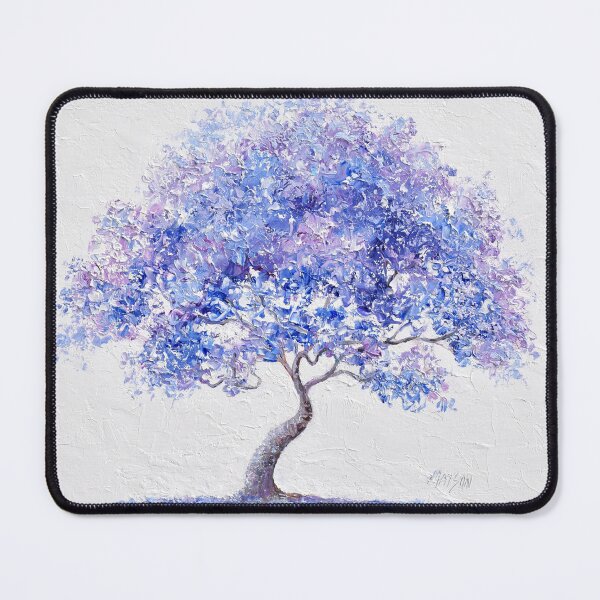 Item preview, The Purple Jacaranda Tree painting designed and sold by MatsonArtDesign.
