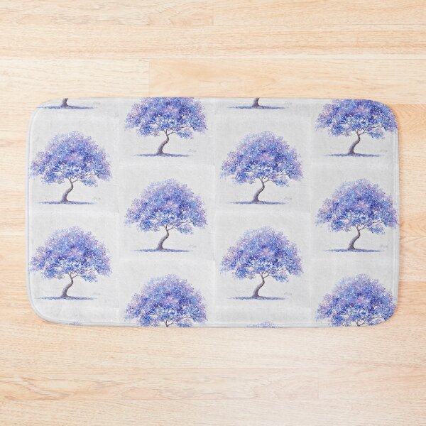 Item preview, The Purple Jacaranda Tree painting designed and sold by MatsonArtDesign.
