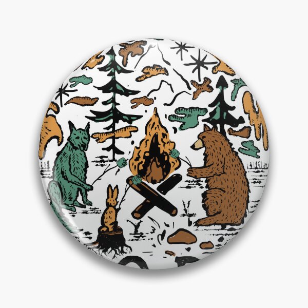 Item preview, Camp Company Funny Camping Mode Campfire Family Camping Trip Camping Crew Camp Company Beer Wolf Wood Rabbit Marshmallow designed and sold by InnaMGraphic.