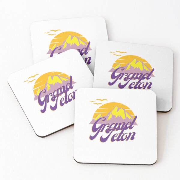 Item preview, Grand Teton National Park Mountain Snow Peak Colorful T-shirt designed and sold by ThinkNature!.