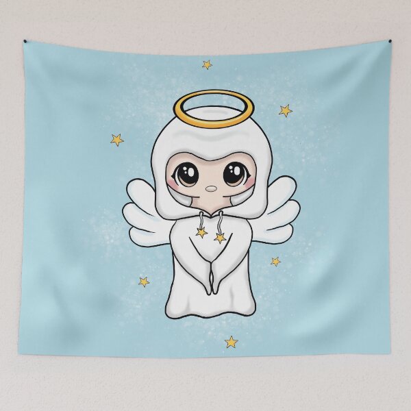 Item preview, cute chibi angel designed and sold by Pezi-Creation.