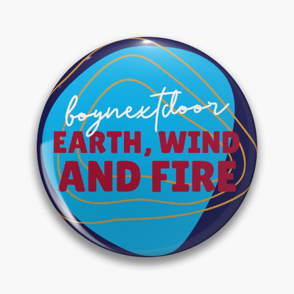 Item preview, BOYNEXTDOOR - Earth, Wind and Fire | Kpop Merch for Fans | Gift for BND stans designed and sold by Wishful Thinking.