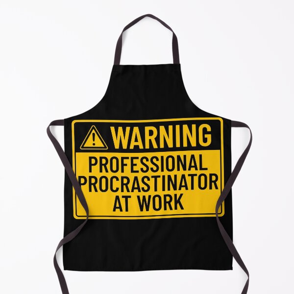 Item preview, Warning: Professional Procrastinator At Work designed and sold by mr-k-store.