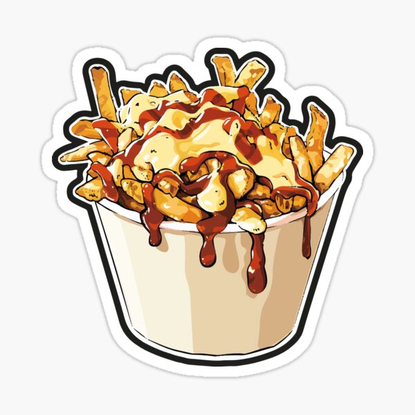 POUTINE Sticker