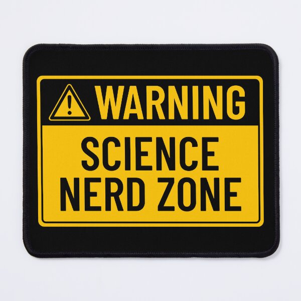 Item preview, Warning: Science Nerd Zone designed and sold by mr-k-store.