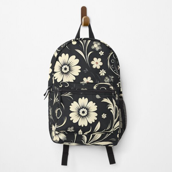 Item preview, Black and White Floral Pattern  designed and sold by GraphicsClub.