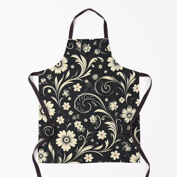 Item preview, Black and White Floral Pattern  designed and sold by GraphicsClub.
