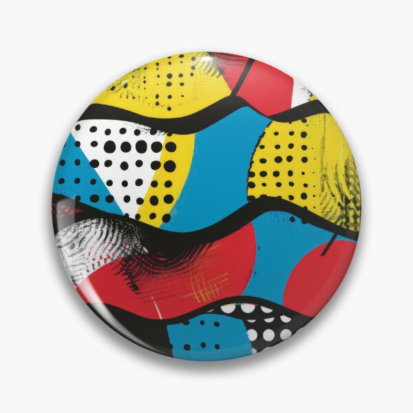 Item preview, Pop Art Crazy Mania Pattern Design designed and sold by rob art | illustration.