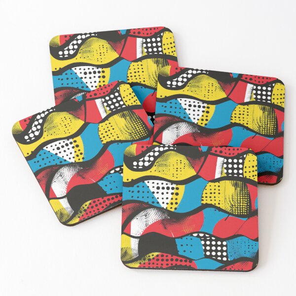 Item preview, Pop Art Crazy Mania Pattern Design designed and sold by rob art | illustration.