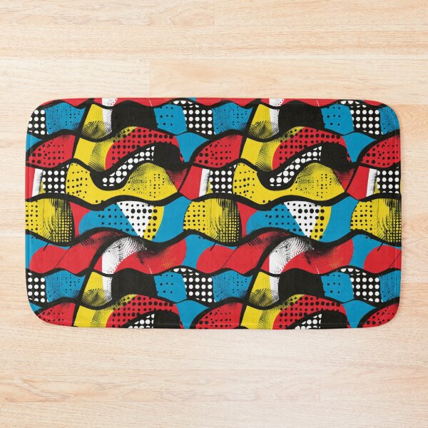 Item preview, Pop Art Crazy Mania Pattern Design designed and sold by rob art | illustration.