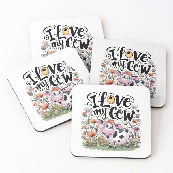 Item preview, I Love My Cow designed and sold by PeelZinc.