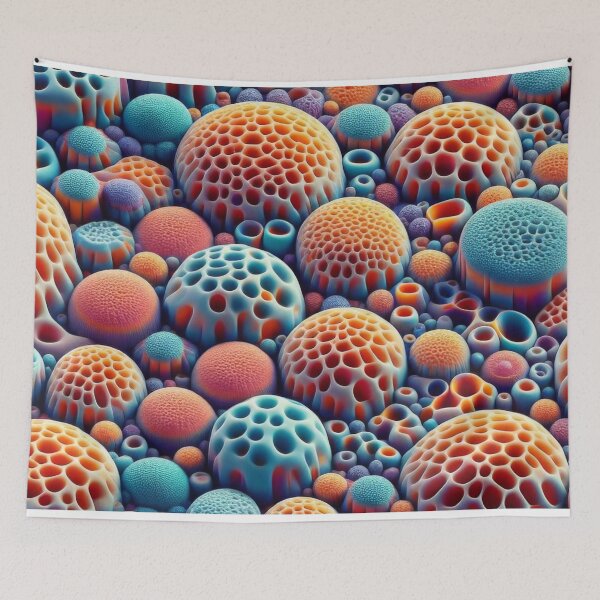 Item preview, Microscopic Mosaic designed and sold by samitdigitalart.