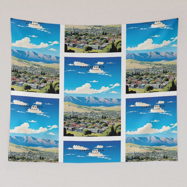 Item preview, Christchurch: Garden City Grace and Southern Splendor designed and sold by NeuralVibe.