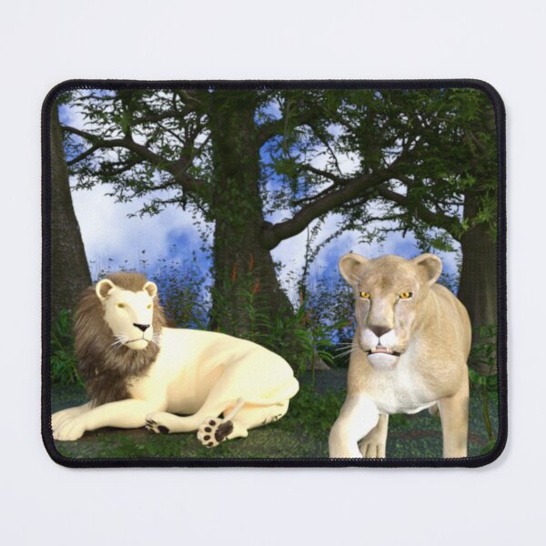 Item preview, 3D Lions In the Jungle designed and sold by KDStout.