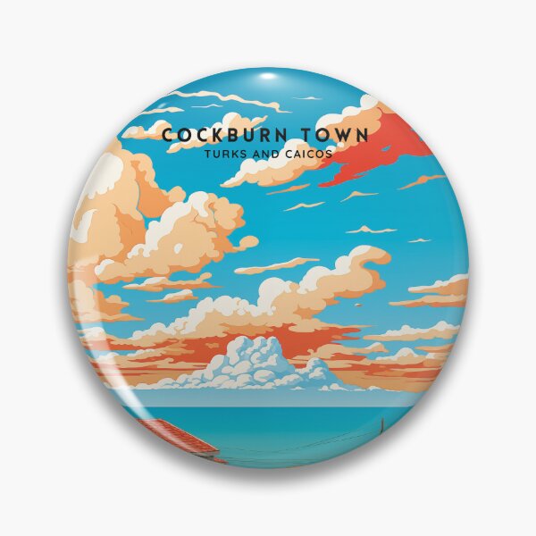 Item preview, Cockburn Town: Island Serenity and Caribbean Charm designed and sold by NeuralVibe.