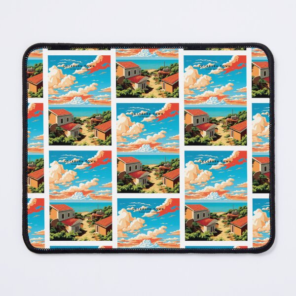 Item preview, Cockburn Town: Island Serenity and Caribbean Charm designed and sold by NeuralVibe.