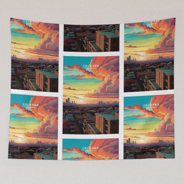 Item preview, Colombo: Coastal Marvels and Cultural Delights designed and sold by NeuralVibe.
