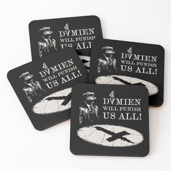 Item preview, The Omen Damien white designed and sold by LapinMagnetik.
