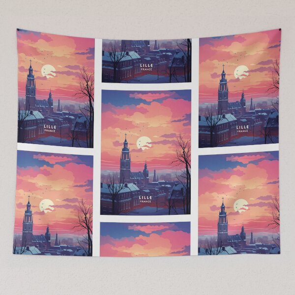 Item preview, Lille: French Flair and Cultural Charms designed and sold by NeuralVibe.