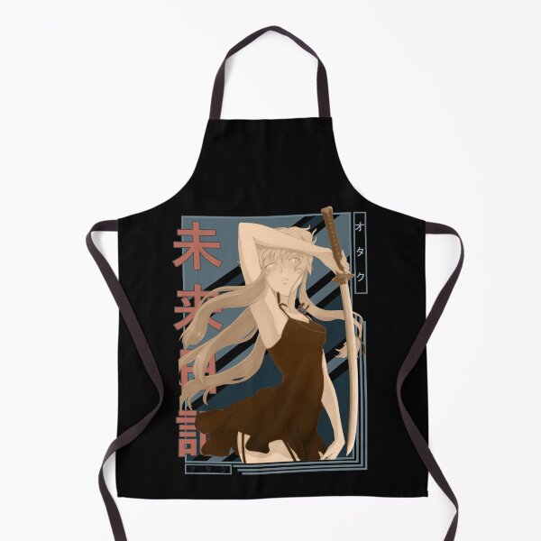 Item preview, Yuno Gasai Future Diary Retro Blue Black Design  designed and sold by Wafusaurus.