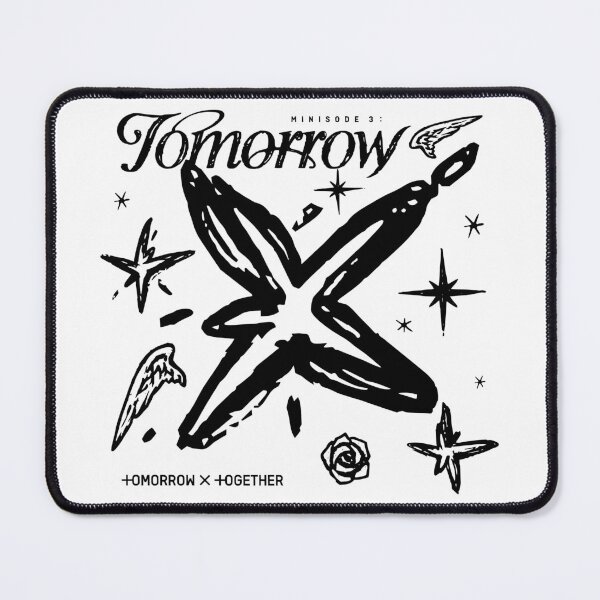Item preview, TXT Black Star Logo designed and sold by umm-idk-i-guess.