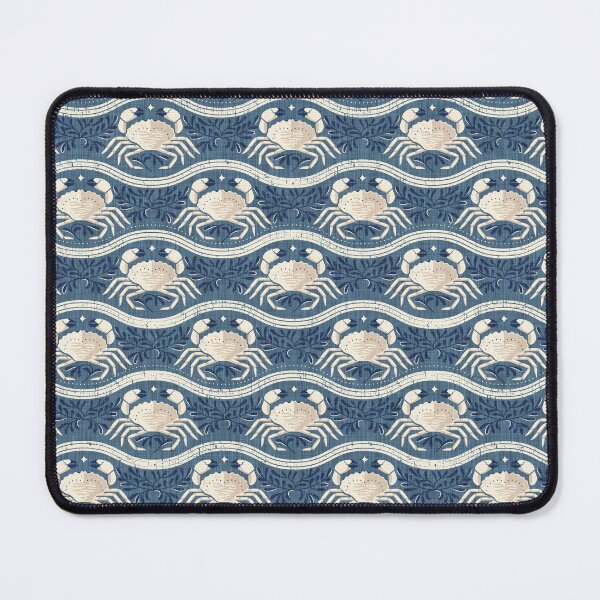 Item preview, Crabs - Admiral Blue designed and sold by appleyards.