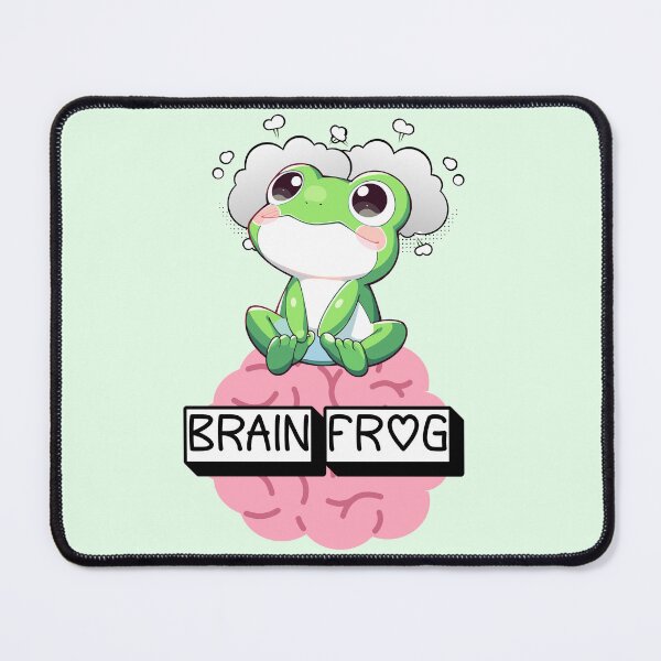 Item preview, Brain Frog designed and sold by ThisNThatCrafts.