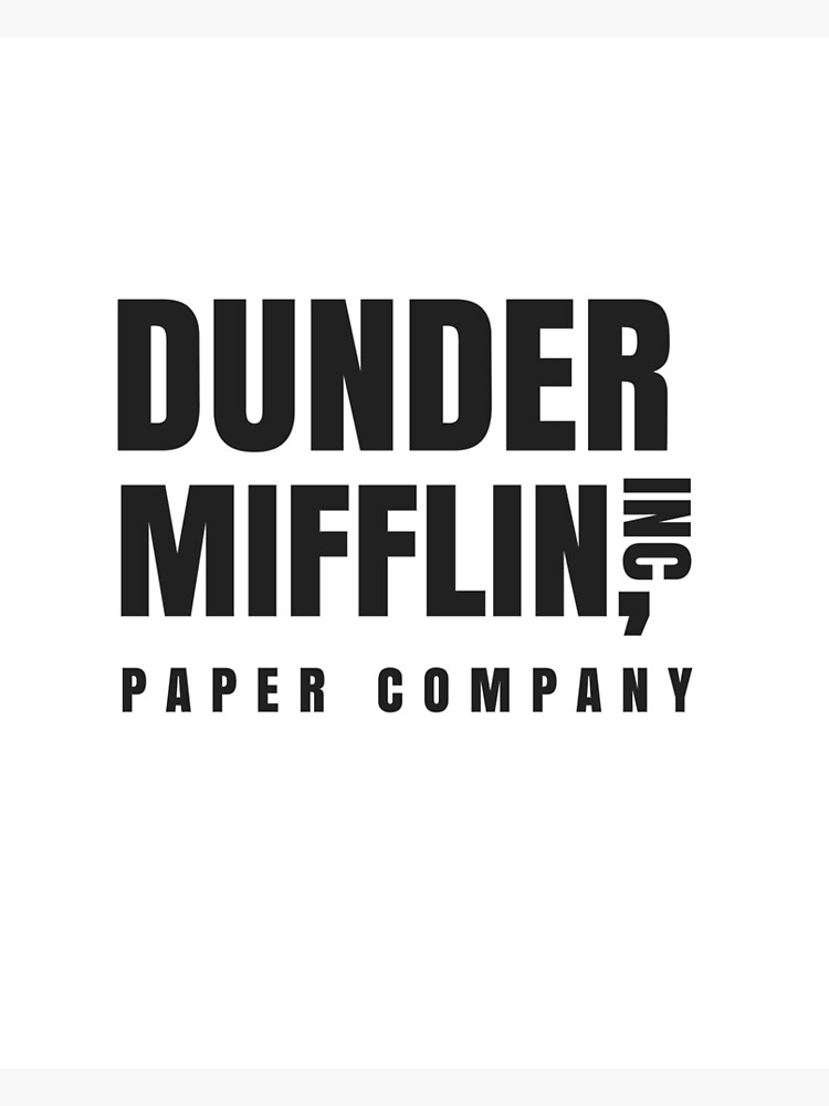 Dunder Mifflin, Inc: A Paper Company | Metal Print