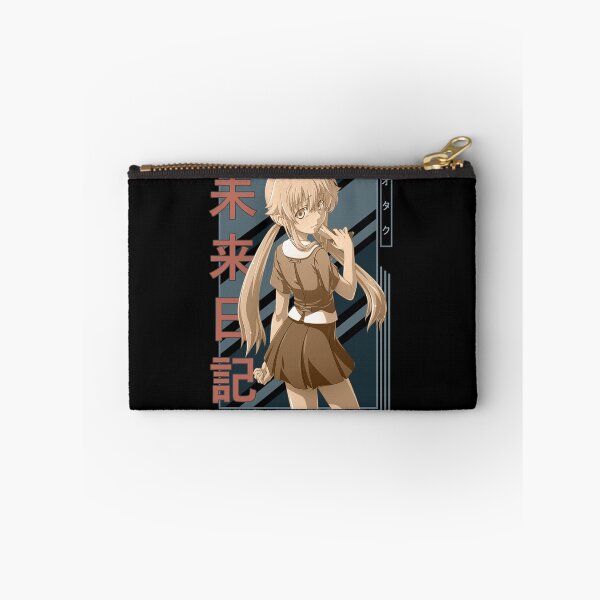 Item preview, Yuno Gasai Future Diary V2 Retro Blue Black Design  designed and sold by Wafusaurus.